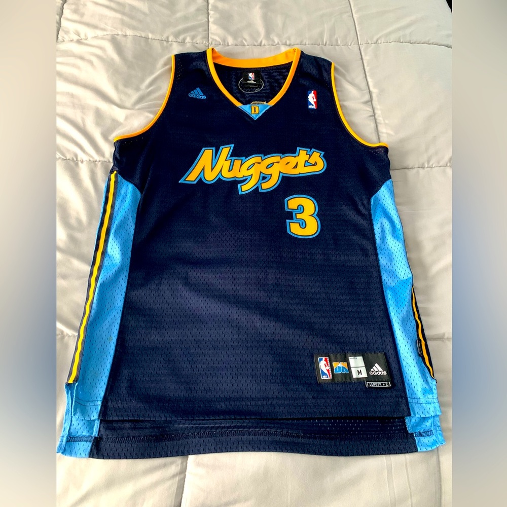 Denver Nuggets Allen Iverson Jersey. Size Medium